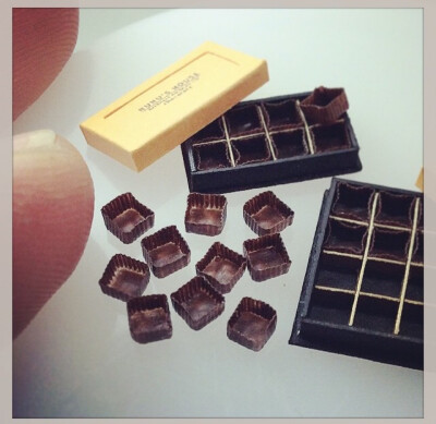 日本微型艺术家田中智创作迷你食物 萌萌哒 ins:nunus_house