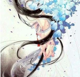 一组唯美关于手的古风插画