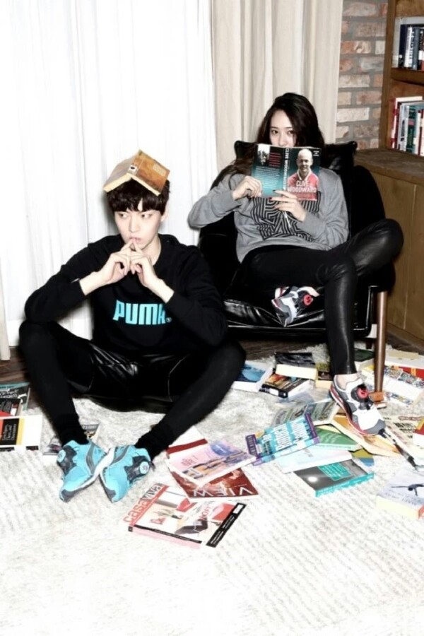 PUMA krystal and 安宰贤