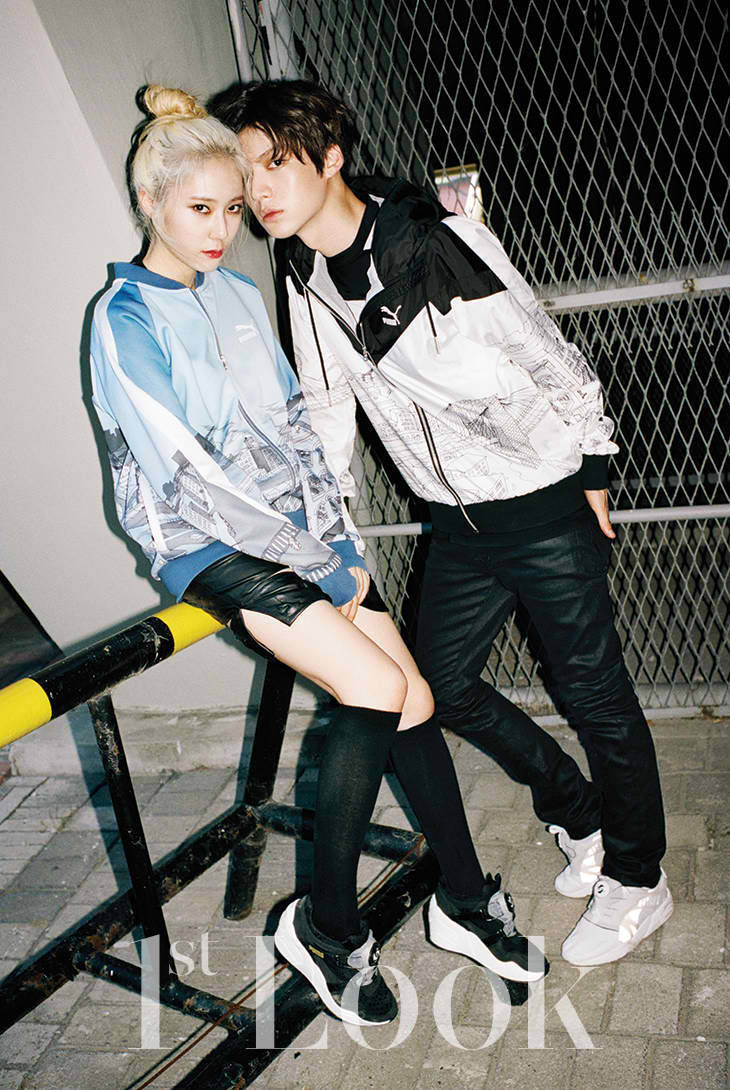 PUMA krystal and 安宰贤