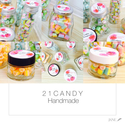 21CANDY追求的不仅仅是一颗颗糖果，更希望给人以无限快乐和馨香甜美，体会人人有爱的美好，彼此分享，相互感动，打造融情于口，饴爱心生的曼妙感觉。