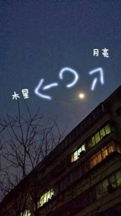 木星合月