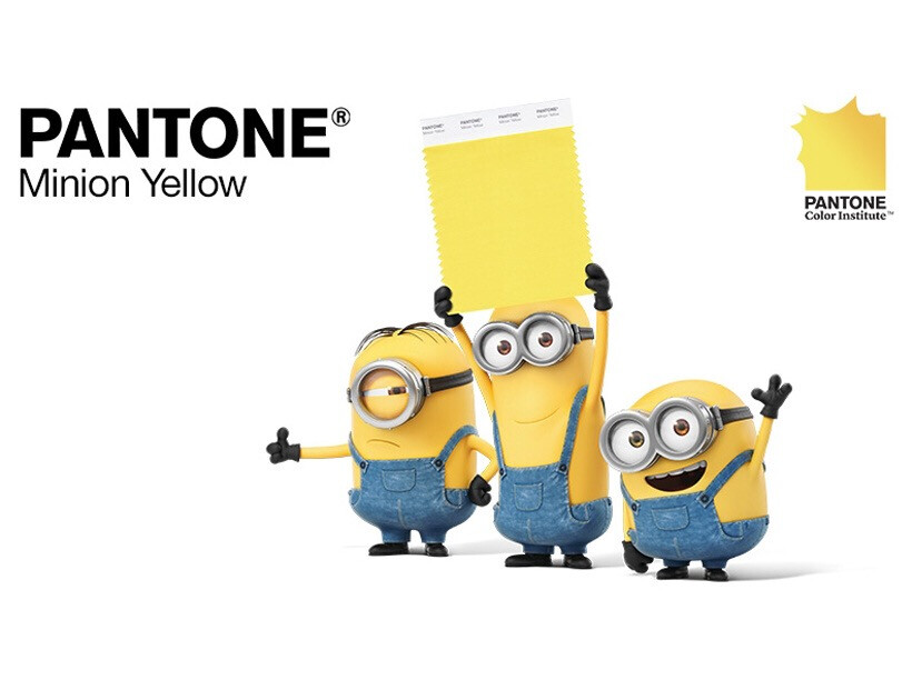 世界上有了新的顏色 小黃人色Minions Yellow