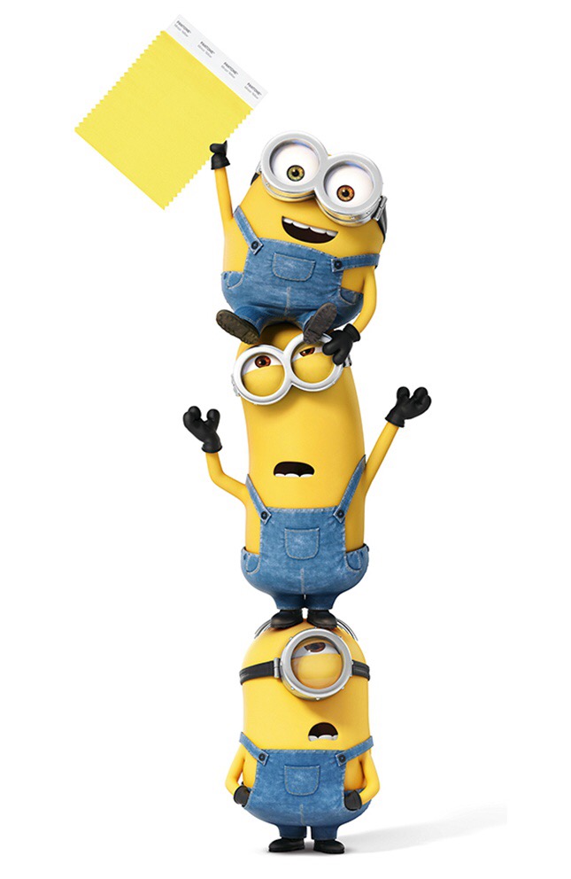 世界上有了新的颜色 小黄人色Minions Yellow