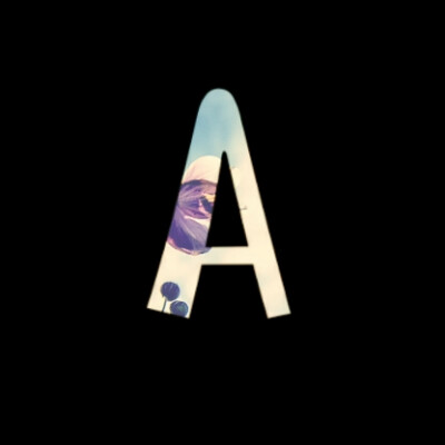 字母A，LiaoJing卡諾原创，