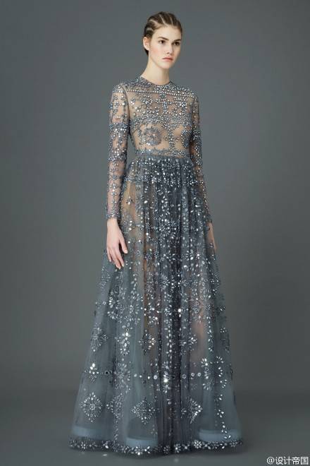 Valentino 2015 Pre-Fall ，时装上的宇宙星辰