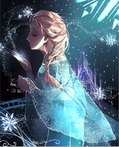 冰雪奇缘 女王 Elsa