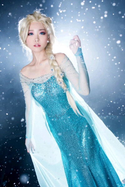 冰雪奇缘 frozen 女王 Elsa 神级cos