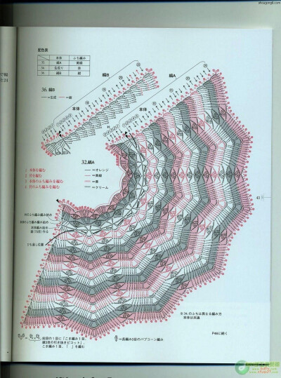 钩针披肩