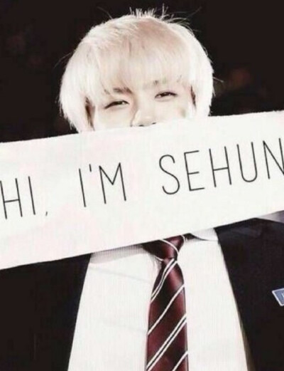 HI I＇M SEHUN