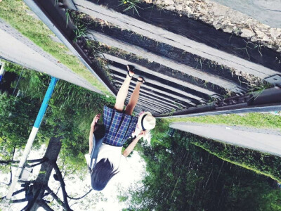 拍摄女战士 小清新 我向前走 这会是我真正的解脱