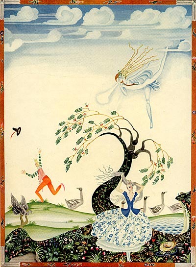 Kay Nielsen（1886-1957童话绘本界的比亚兹莱——丹麦怪杰凯·尼尔森，曾有评论家说，对安徒生童话诠释得最贴切的是丹麦插图画家。这里说的便是绘本怪杰凯·尼尔森（Kay Nielsen)。他与亚瑟（Arthur Rackham）和埃德蒙（Edmund Dulac）并称20世纪初绘本三巨头。三人中以凯的风格最为另类前卫，经历也最为坎坷。