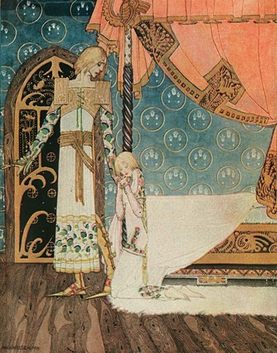 Kay Nielsen（1886-1957童话绘本界的比亚兹莱——丹麦怪杰凯·尼尔森，曾有评论家说，对安徒生童话诠释得最贴切的是丹麦插图画家。这里说的便是绘本怪杰凯·尼尔森（Kay Nielsen)。他与亚瑟（Arthur Rackham）和埃德蒙（Edmund Dulac）并称20世纪初绘本三巨头。三人中以凯的风格最为另类前卫，经历也最为坎坷。