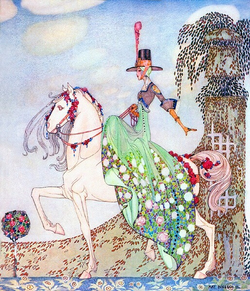 Kay Nielsen（1886-1957童话绘本界的比亚兹莱——丹麦怪杰凯·尼尔森，曾有评论家说，对安徒生童话诠释得最贴切的是丹麦插图画家。这里说的便是绘本怪杰凯·尼尔森（Kay Nielsen)。他与亚瑟（Arthur Rackham）和埃德蒙（Edmund Dulac）并称20世纪初绘本三巨头。三人中以凯的风格最为另类前卫，经历也最为坎坷。