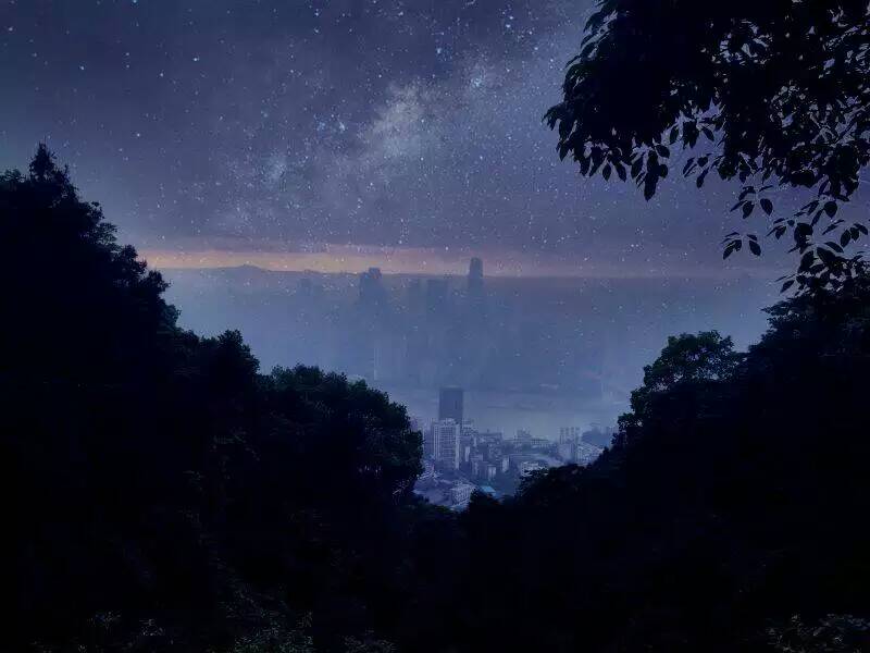 大山城夜景