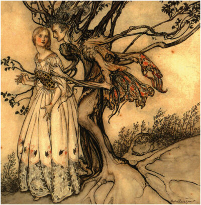 Arthur Rackham（1867年9月19日— 1939年9月6日），英国著名插画艺术家