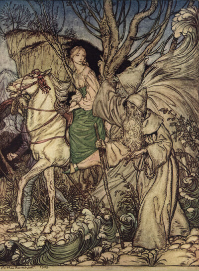 Arthur Rackham（1867年9月19日— 1939年9月6日），英国著名插画艺术家