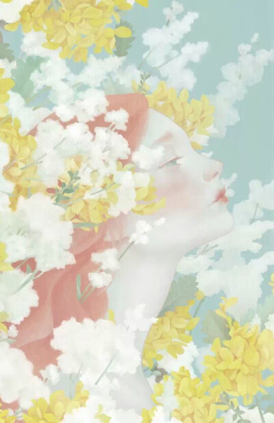 这个人的插画色调特别高级^ω^ 【Hsiao Ron Cheng（郑晓嵘），1986年出生在台湾的插画艺术家。她的作品灰色温柔，充满着怪诞的想法。】