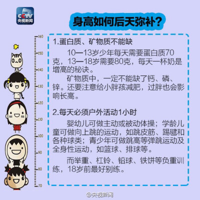 后天拯救孩子身高