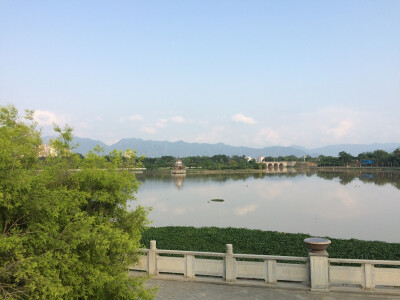 雨后的浈阳湖