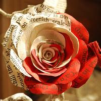 纸玫瑰，头像，文艺，小清新
