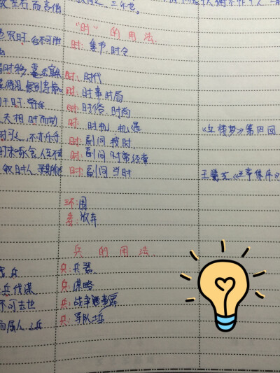 补课班文言文知识整理