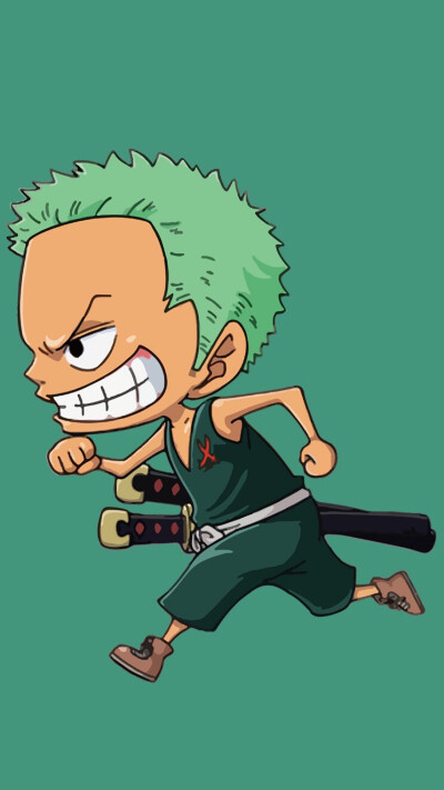 One Piece！Run！Run！Zoro！Run！Run！（via：weibo@可爱的外表下一定隐藏着什么）