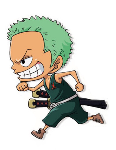 Zoro！Run！Run！（via：weibo@巧克D）