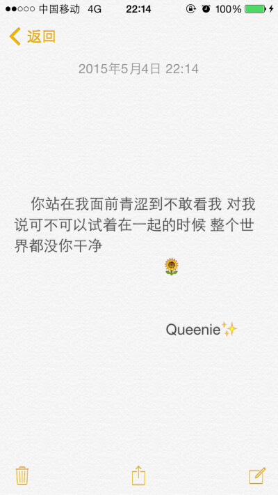 备忘录文字。你站在我面前青涩到不敢看我对我说可不可以试着在一起的时候整个世界都没你干净