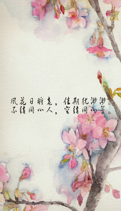 诗词壁纸文字壁纸