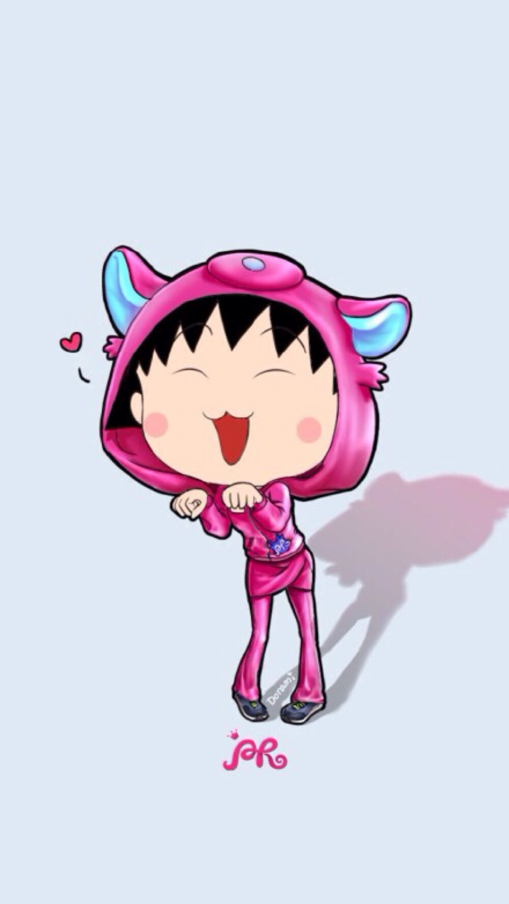 时尚樱桃小丸子via插画师dorami