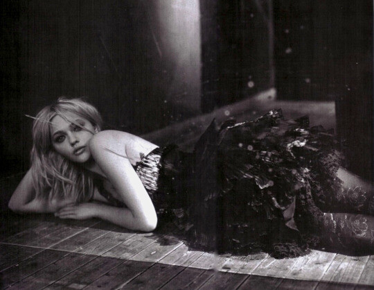 Sasha Pivovarova by Paolo Roversi Vogue Italia October 2008