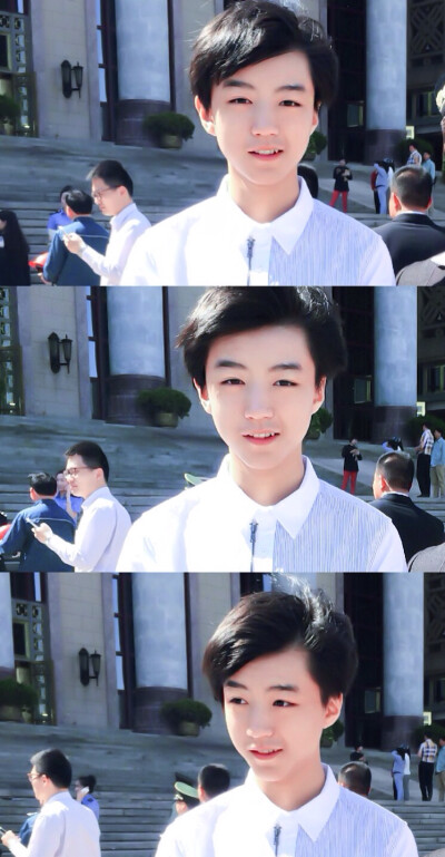 TFBOYS 王俊凯 cr.logo 150504 人民大会堂 饭修