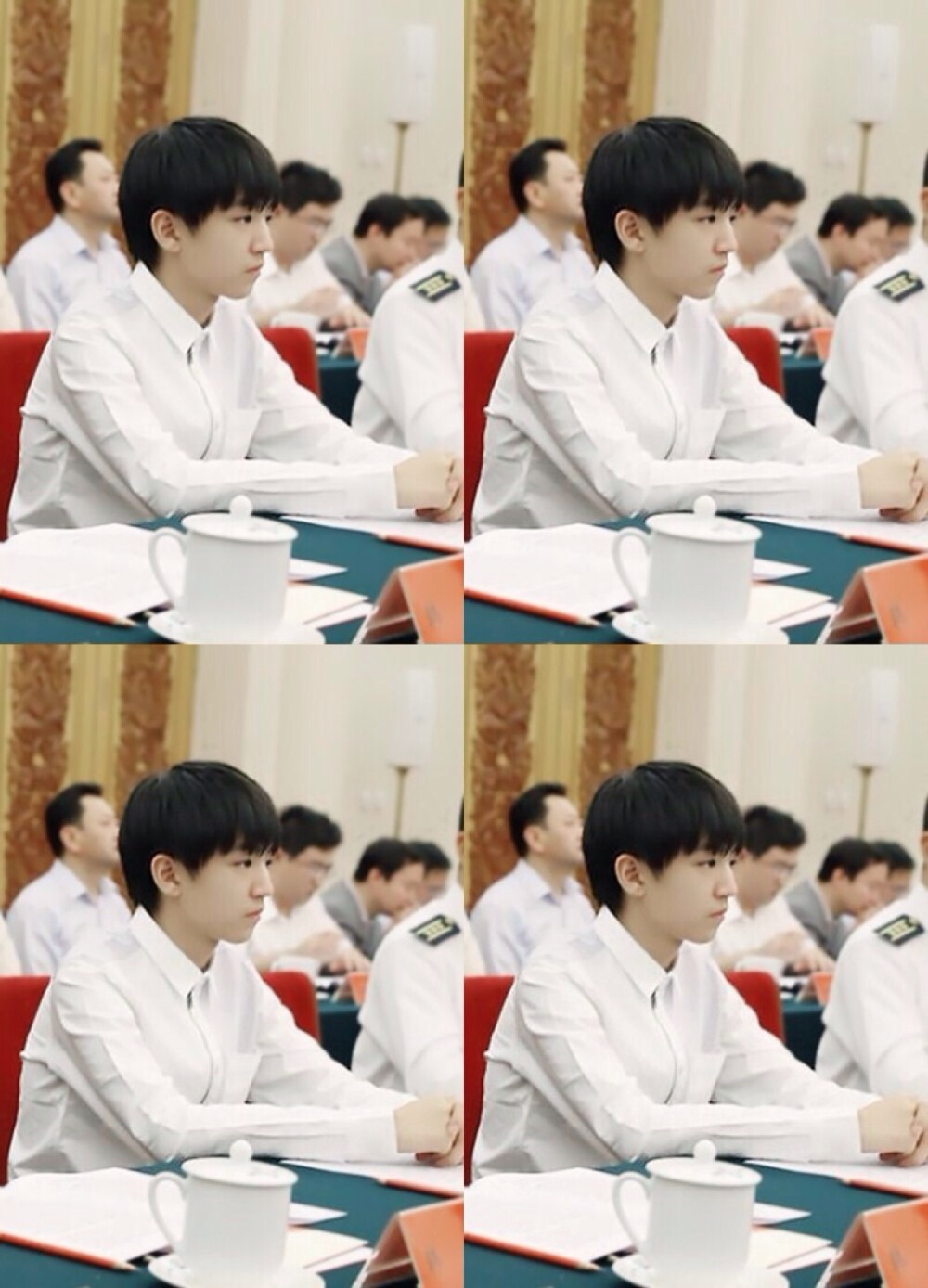 TFBOYS 王俊凯 cr.logo 150504 人民大会堂 饭修