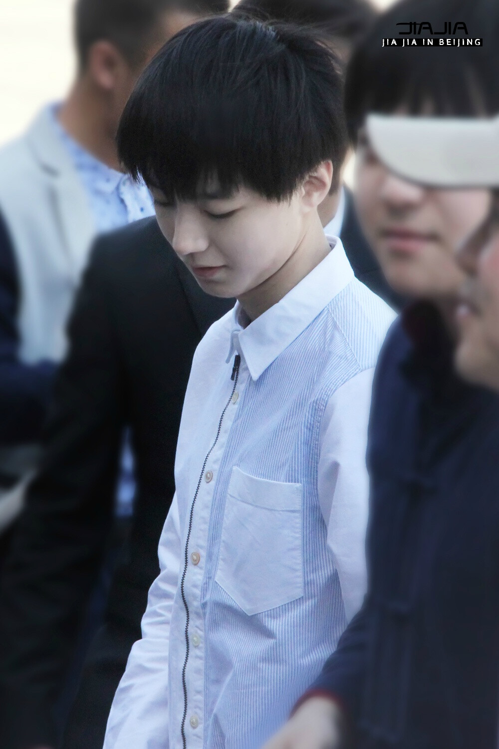 #王俊凯# #TFBOYS王俊凯# #TFBOYS# 20150504人民大会堂 cr：镓镓In北京