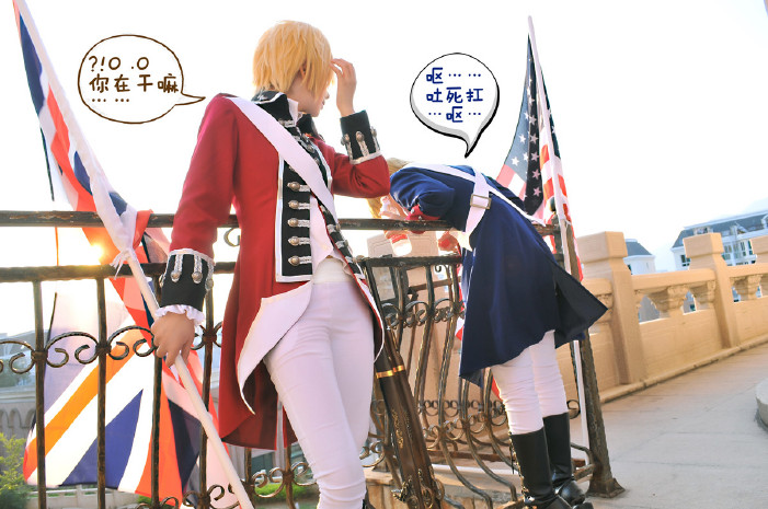 aph 独战 米英 Cosplay