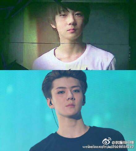 八图 sehun,这是一个从小到大都一如既往的idol,表白我勋ヽ(〃∀〃)ﾉ