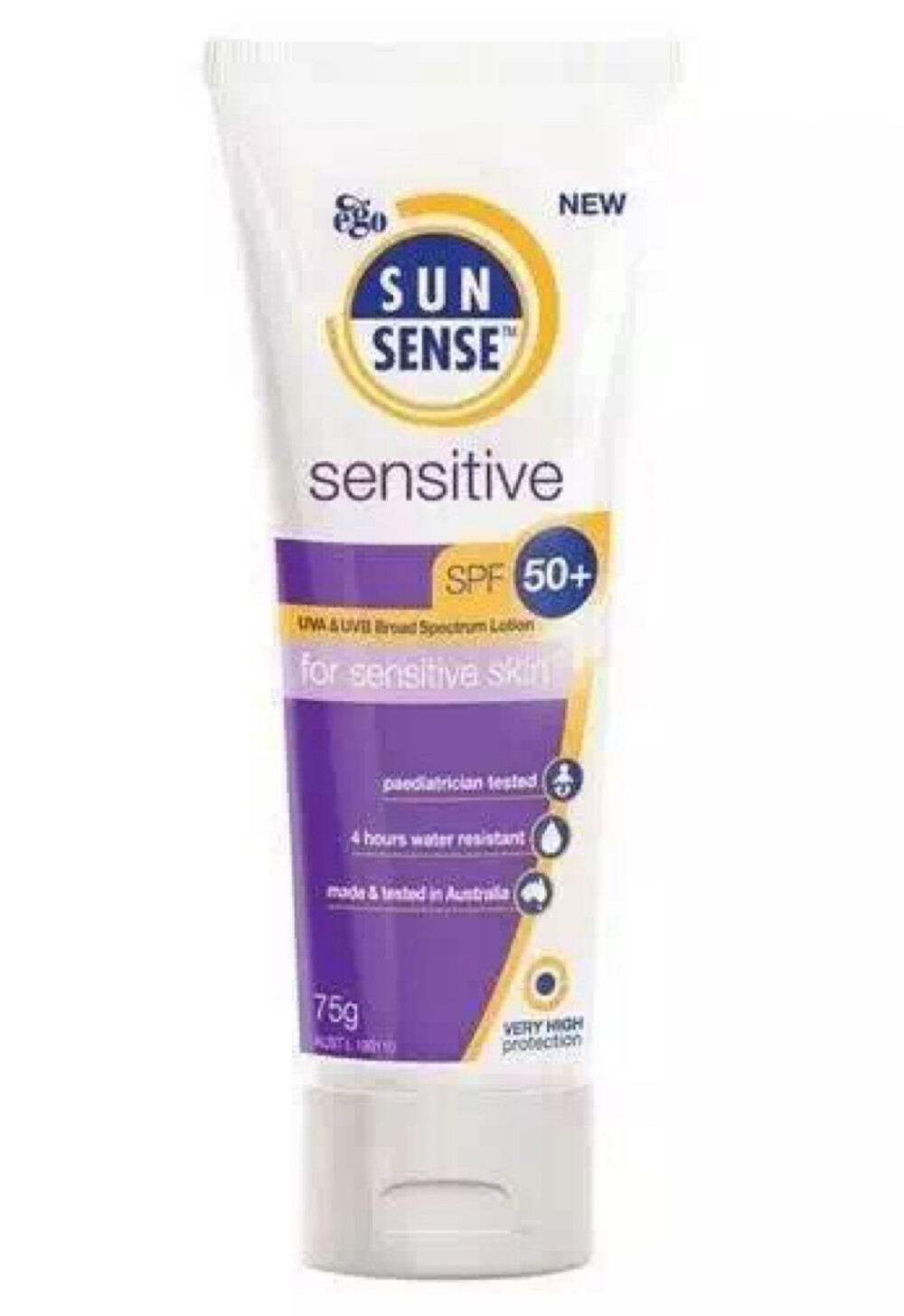 Ego Sunsense Sensitive敏感肌肤防晒乳液面部全身皆可