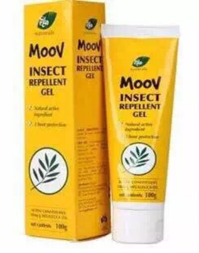 澳洲意高Ego MoovInsect Repellent GEL 纯天然驱蚊啫喱 （萃取纯天然茶树油）最近天气闷热，蚊子又出来混喇婴儿孕妇必备