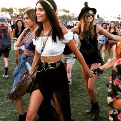 夏日搭配趋势 #Coachella #Kendall Jenner