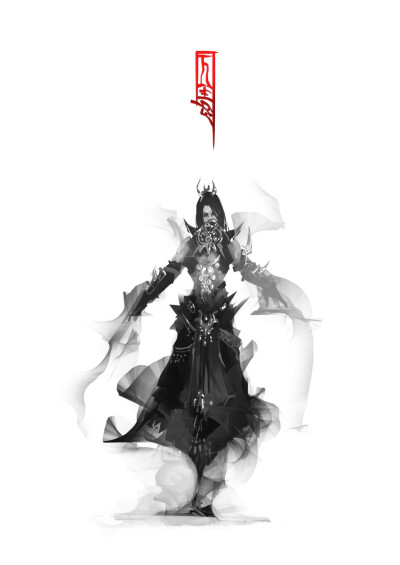 剑三 五毒 古风 插画 iPhone壁纸 by DENGANG