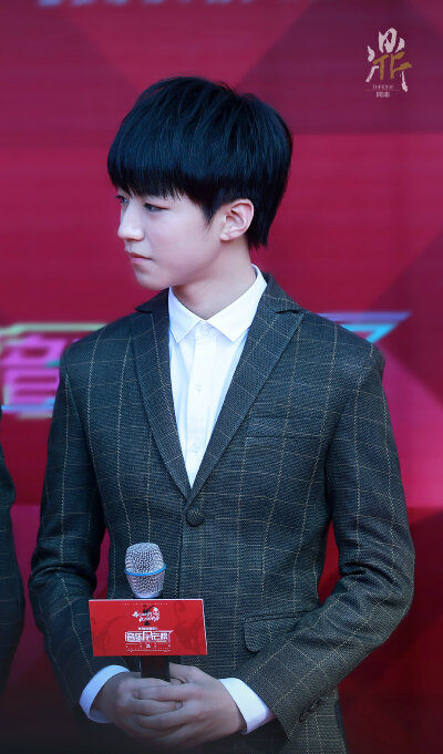 #王俊凯# #TFBOYS王俊凯# #TFBOYS# 150413音乐风云榜红毯 cr THRONE-问鼎