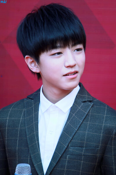 #王俊凯# #TFBOYS王俊凯# #TFBOYS# 150413音乐风云榜红毯 cr 哈感叹号