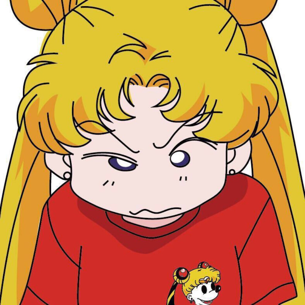 美少女战士头像 月野兔头像 卡通头像 动漫头像 女生头像