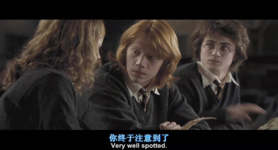 #HarryPotter#终于注意到Hermione也是个女生。。。女神吐槽笑了好久