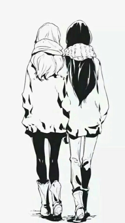 二次元 背影 手机壁纸