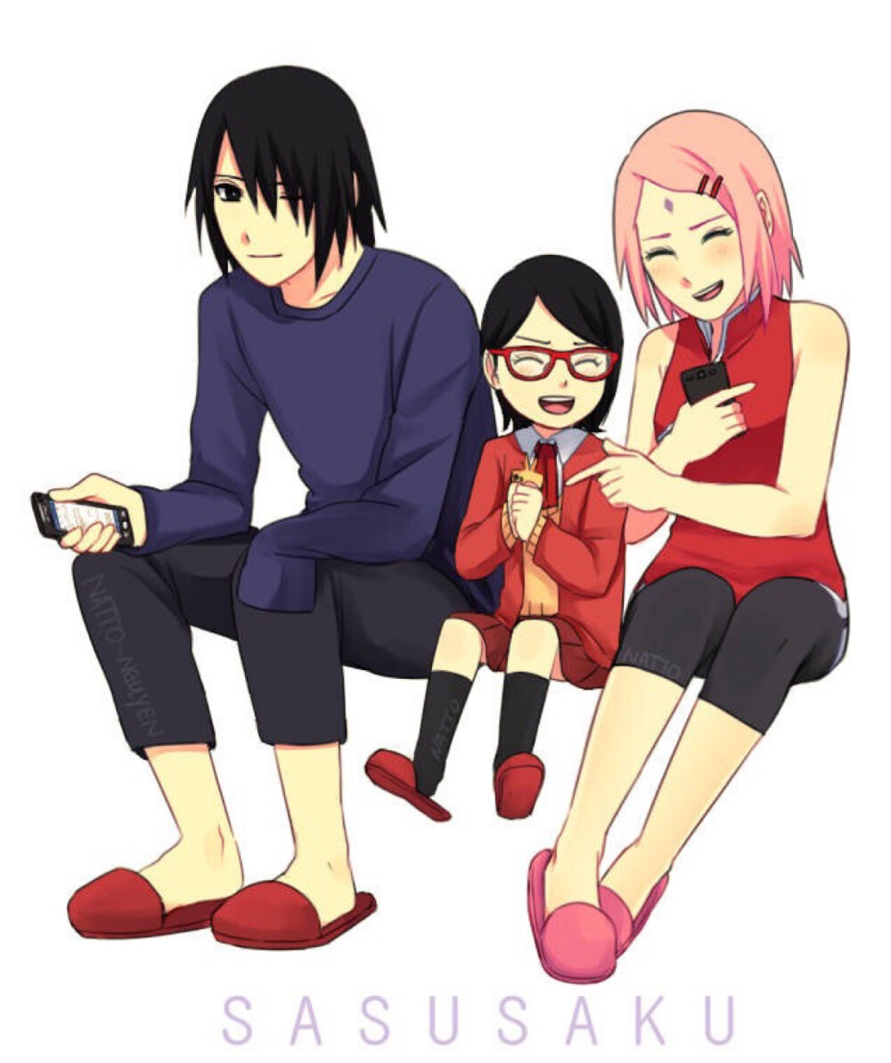 佐助一家火影忍者