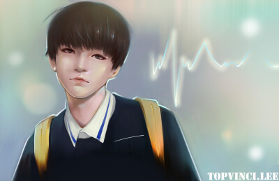 #王俊凯# #TFBOYS王俊凯# 饭绘 cr 顯靈-TOPVINCI