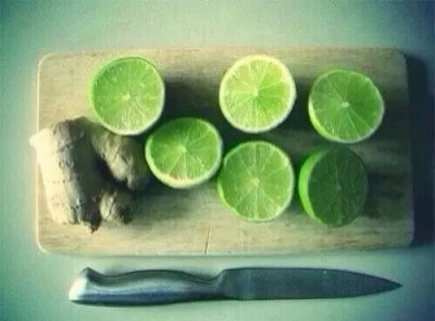 绿色柠檬