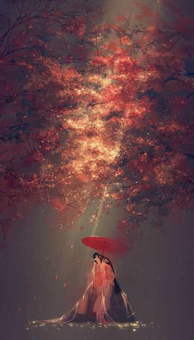 浮光跃影，谁人叹离愁。